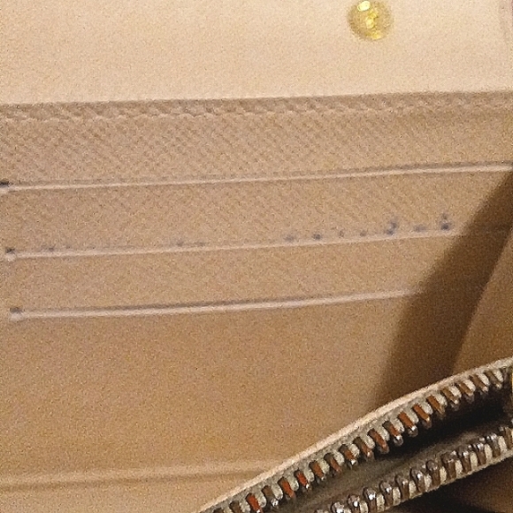 ▶ ®Louis Vuitton Damier Azur Sarah Continental Wallet WOC Pre-owned - Picture 13 of 16